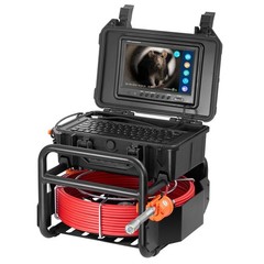 30m Drainline Inspection Camera 512Hz Transmitter 9-Inch Non-Touch Screen