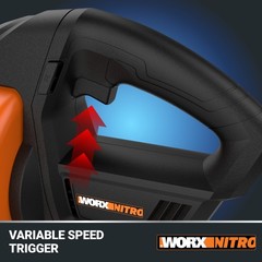 WX891L.9 WORX Nitro 20V 25&prime; Cordless Drain Auger (Tool Only/No Battery)