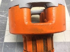 RIDGID OO-R NPT 1&Prime; Manual Pipe Threader Die Head &ndash; (WXW24)
