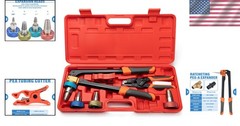 PEX Expansion Tool Kit with Expander Heads Pipe Cutter Ring Removal PEX Tool