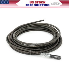 &zwnj;Heavy-Duty 5/16&Prime; x 25ft Drain Cleaning Cable Fits Model 62235, G2037506, 4MY89,