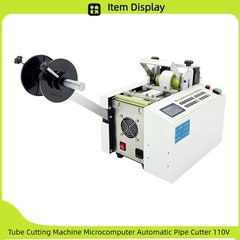 Microcomputer Automatic Pipe Cutter 110V Tube Cutting Machine HZX-100