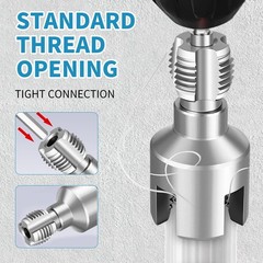 PVC Pipe Threader Set 1/2 And 3/4 Inch Carbon Steel Thread Cutting Dies Kit