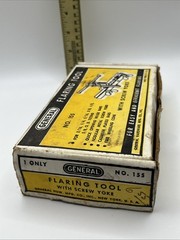 General 155 Industrial Flaring Tool 3/16&Prime;-5/8&Prime; with Screw Yoke Made In USA