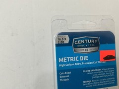New Century Drill & Tool Co. 16.0 x 2.00 M hexagon die #95625 made in Japan