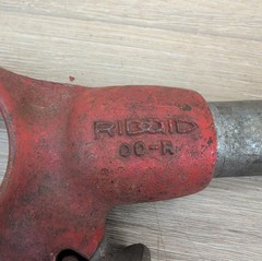 Ridgid 00-R Pipe Threader Die Head Ratchet & Handle