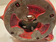 Ridgid No. 65-R Manual Pipe Threader NO Handle 1&Prime; to 2&Prime; Estate Find AS-IS