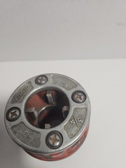 Ridgid Die Ratchet Head OO-R with 1&Prime; .75&Prime; .5&Prime; Heads Tested Working