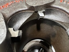 Used Surplus RIDGID 65-R ADJUSTABLE THREADER DIE HEAD 1-2&Prime;. Item ID 1