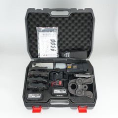 1550 Cordless Hydraulic Crimping Tool 32KN Brushless Motor For 1/2 To 1-1/4