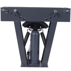 12T Pipe Bender Manual Hydraulic Piping Bending Exhaust Tube Fabric Dark Gray