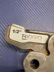 LOT OF 4 Ridgid ProPress Jaws ( 1/2&Prime; 1&Prime; 1-1/4&Prime; 1-1/2&Prime; ) Total 4 Pro Tool Jaws