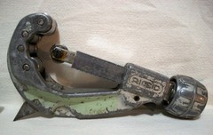 Ridgid No 205 Pipe Cutter Plus Mini Pipe Cutter U.S.A.