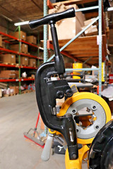 Steel Dragon Tools&reg; 300 Pipe Threader Threading Machine with Oiler Bucket