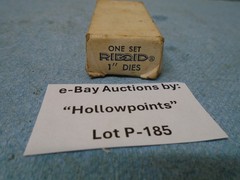 Ridgid NOS Pipe Threading Replacement 1&Prime; Die Set 12R 11R 111R 0R 00R 31A P185