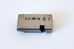 VARGUS 6-32 UNC Thread Chaser Die Set HSS Geometric 9/16 D Hook 10 Chamfer 33