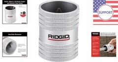 Heavy-Duty Inner/Outer Reamer with 45 Cutting Edges for Stainless Steel & Copper
