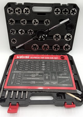 Kolvoii 52-Piece Large Metric M6 to M24 Tap and Die Set &ndash; NIB