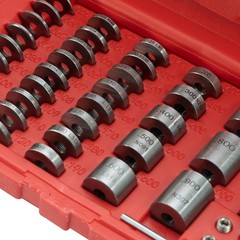 HFS(R) Spacer Block Set Bearing Steel 36pc &plusmn;0.0001&Prime;, 3/4&Prime; Diameter,1/4-28 Thread