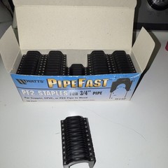 Watts PipeFast PF-1 Pipe Stapler Tool w/ PF2 Staples 1/2 in & 3/4 in