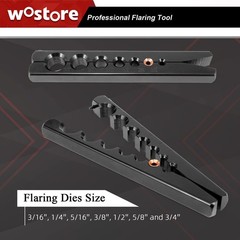 Professional 45 Eccentric Flaring Tool &ndash; 7 Sizes Included