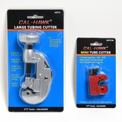2 pc Large and Mini Tubing Cutter Set 1/8&Prime; to 1-1/8&Prime; Copper Pipe Tube