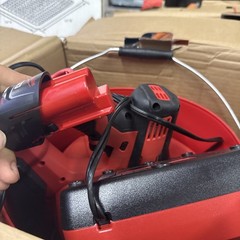 Milwaukee M12 Cordless Lithium-Ion Drain Snake Kit with Bucket 2571-21 (Red)