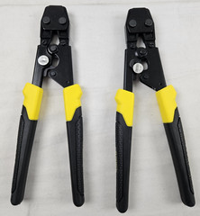 (Lot of 2) Apollo PEX Pinch Clamp Tool 3/8&Prime; 1/2&Prime; 3/4&Prime; Auto Release Ratchet