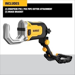 DEWALT IMPACT CONNECT PVC/PEX CUTTER WITH BRACE BRACKET &ndash; &ndash; Scratch & Dent