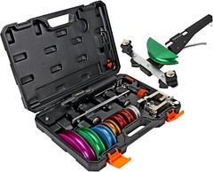 Versatile Hand-Powered Pipe Bending Kit &ndash; Compact and Durable with Storage Case