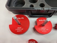 New Diylog 9 Piece PVC Pipe Reamer SCH40 PVC Fitting Saver Pipe Reamer
