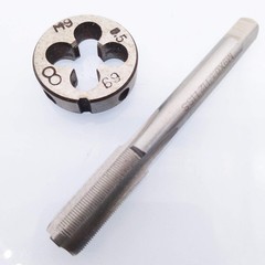 HSS M9x0.5mm Tap Die Metric Thread Right Hand Cutting Tool Supply Hardware