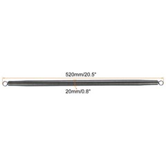 Spring Tube Bender Steel 520 mm/20.5 Inch Long 21 mm 0.83 Inch Pipe
