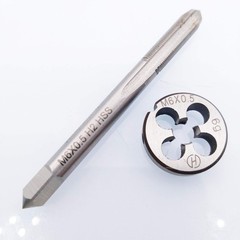 HSS M6x0.5mm Tap Die Metric Thread Right Hand Cutting Tool Supply Hardware