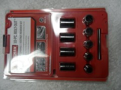 Craftsman 3/8&Prime; Drive Impact Grade Bolt Nut Remover Set, made USA &ndash; Part # 52165