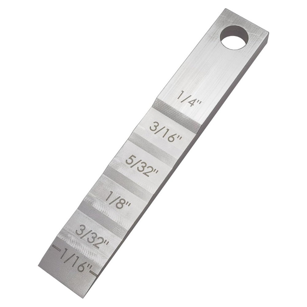 Pipefitter Tools 2130 Small Pipe Spacer Wedge Stepped Guage Step Feeler 1467