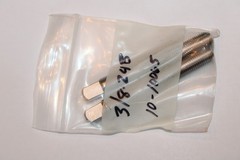 2 UNION BUTTERFIELD 10-10065 HAND TAP &ndash; 3/8-24B &ndash; HSS &ndash; 3&Prime;L NEW