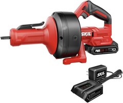 PWR CORE 12/20V Cordless Power Snake Drain Cleaner Kit Includes 20V 2.0Ah
