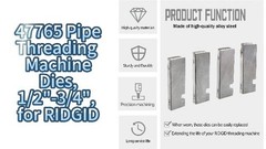 Right-Handed NPT Pipe Dies 1/2&Prime;-3/4&Prime; Universal Die Heads for Threading Machines