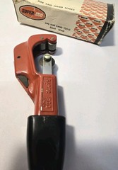Vtg 1965-75 SUPER EGO No. 732 Tubing Cutter 1/8&Prime; to 1-1/4&Prime; OD Made in SPAIN NOS