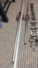 Reed MFG CO Stock and Die Set 55&Prime; 38&Prime; 1 1/2&Prime; 3/4&Prime; 5/8&Prime;