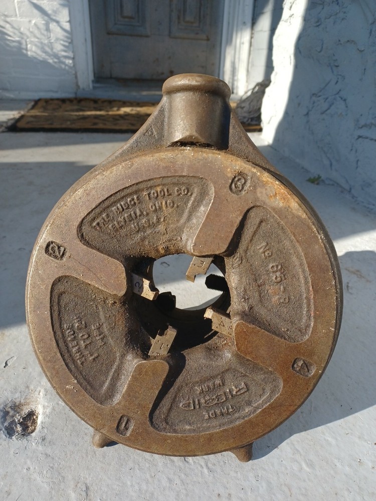 Vintage RIDGID NO.65-R RIGID 1&Prime; TO 2&Prime; PIPE THREADER made in USA