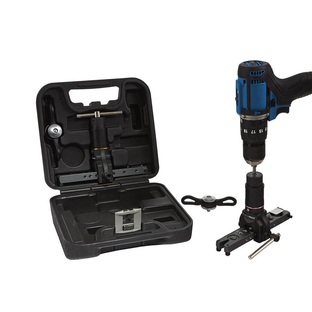BlackMax BFT850DR Flaring Tool with Ratchet and Power Drill Operation