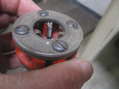 Good Used Ridgid 3/8&Prime; NPT Die Head For 00R Pipe Threader USA CHEAP