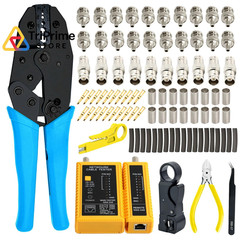 Gaobige Coaxial Cable Tool Kit &ndash; BNC Crimp tool for RG58, RG59, RG62, Black