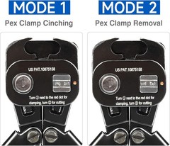 PEX Clamp Tool Kit for 3/8-in, 1/2-in, 3/4-in, 1-in PEX Clamp Cinch & Removal&hellip;