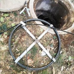 Heavy Duty Sewer Drain Snake for Outdoor,Flat,Manual,Length 30m/98.4ft,Width &hellip;