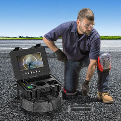 165FT 7mm Sewer Camera 10.1 Inch + Locator