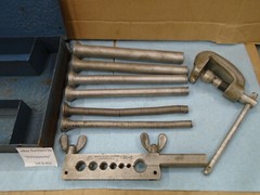 Owatonna OTC Set # 854 Single Flaring Set & 6 Pc Wire Spring Tubing Bender D452