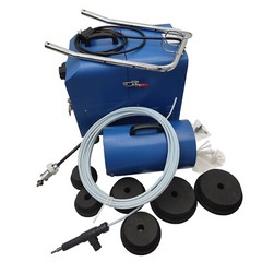 220V Air Pipe Cleaning Machine Bend Pipe Dust Removal Flexible Suit 1.9-7.8in